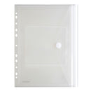 Sichttasche A4 mit CD und Abheftrand