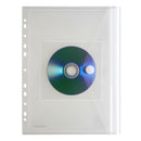 Sichttasche A4 mit CD und Abheftrand