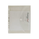 FolderGreen® Sichttasche A4 mit Dehnfalte und Abheftrand - Recycling-PP - Neutral