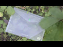 FolderGreen® Sichttasche A4 quer mit Druckknopf - Recycling-PP