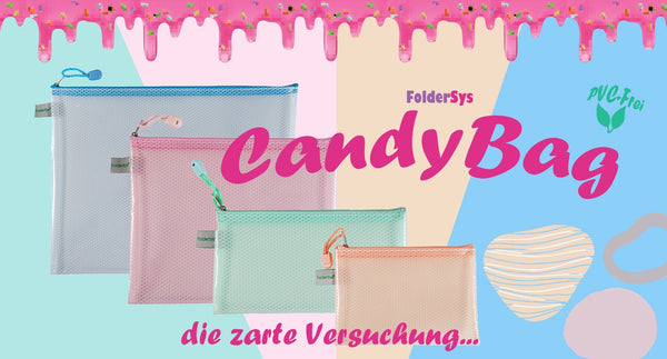 Candybags: Die pastellfarbenen Reißverschlussbeutel