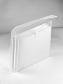 Sichttasche A4 quer mit Dehnfalte 50mm