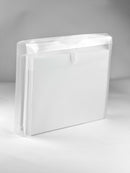 Sichttasche A4 quer mit Dehnfalte 50mm