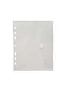 SONDERPOSTEN - Sichttasche A5 mit Abheftrand aus 70-80% Recycling-PP