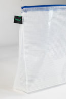 PVC-freier Reißverschluss-Beutel mit Dehnfalte A4