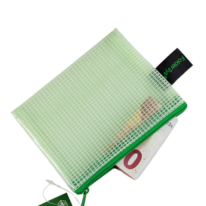 PVC-freier Reißverschlussbeutel A7