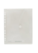 FolderGreen® Sichttasche A4 mit Dehnfalte und Abheftrand - Recycling-PP