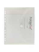 FolderGreen® Sichttasche A4 mit Dehnfalte und Abheftrand - Recycling-PP - Neutral