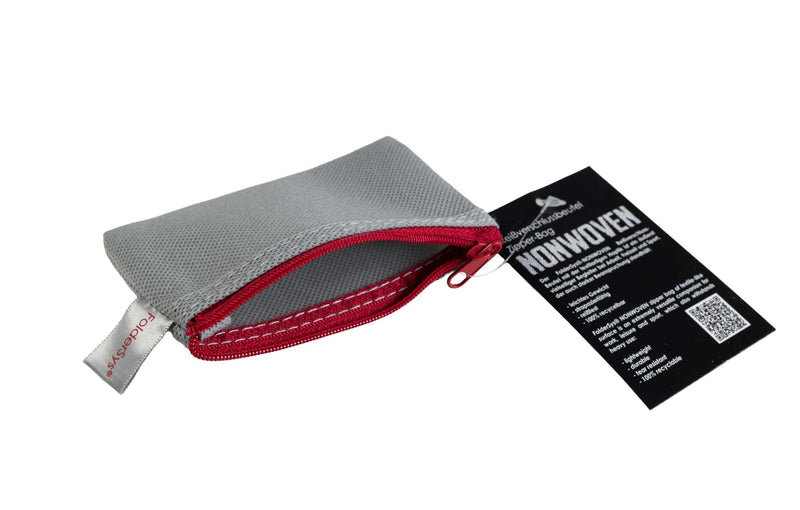 NON-WOVEN - BAG  ID-1 für Kreditkarten, ID-Karten, GRAU