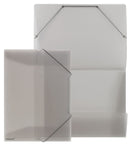 SONDERPOSTEN - Eckspanner-Sammelmappe A4 transparent - 10 Stück