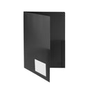 Broschüren-Mappe mit runden Taschen A4 opak