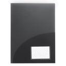 Broschüren-Mappe mit runden Taschen A4 transparent