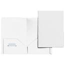 Broschüren-Mappe A4 opak neutral