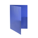 Broschüren-Mappe mit runden Taschen A4 opak neutral