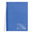 Klemmrücken-Mappe mit VK-Tasche A4