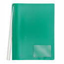 Klemmrücken-Mappe mit VK-Tasche A4