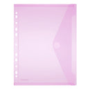 Sichttasche A4 mit Abheftrand