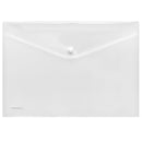 Sichttasche A4 quer mit Druckknopf