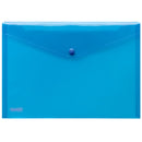 Sichttasche A4 quer mit Druckknopf