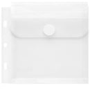 CD-/Booklet-Umschlag mit Dehnfalte+Abheftung