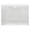 Sichttasche A4 quer mit CD und Dehnfalte