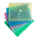 Sichttasche A5 mit Dehnfalte und Abheftrand