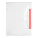 Index-Sichttasche A4 mit Abheftrand