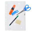 SONDERPOSTEN - Sammelhülle A4 PVC mit Zip - 50 Stück