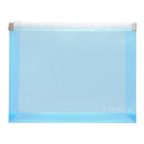 Gleitverschluss-Tasche mit Falte A6