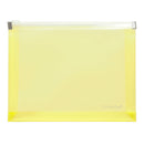 Gleitverschluss-Tasche mit Falte A6