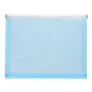 Gleitverschluss-Tasche mit Falte A5