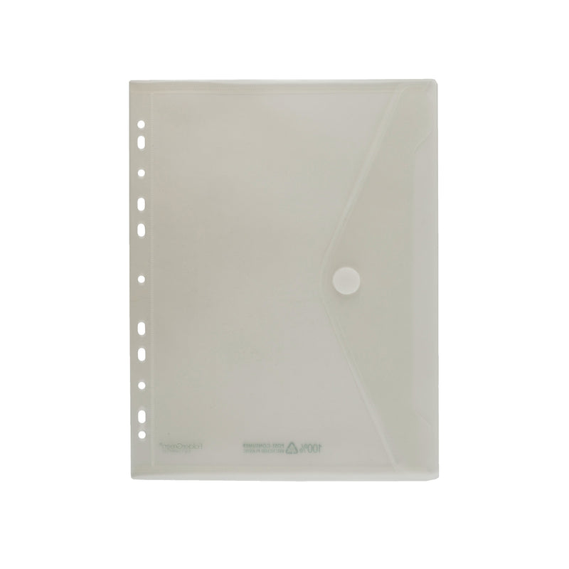 FolderGreen® envelope A4 with filing-strip - 100% PCR-PP