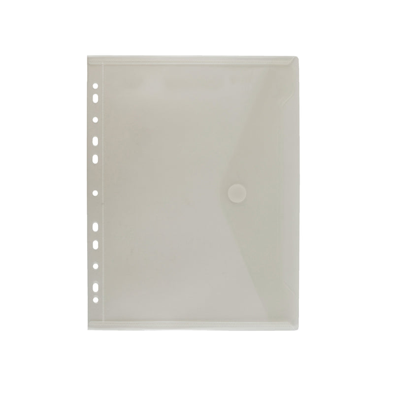 FolderGreen® Sichttasche A4 mit Abheftrand - Recycling-PP - Neutral