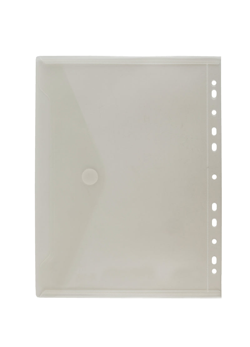FolderGreen® Sichttasche A4 mit Abheftrand - Recycling-PP - Neutral