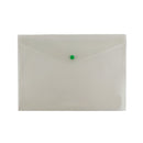 FolderGreen® envelope A4 with push-button - 100% PCR-PP - Neutral