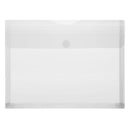 Sichttasche A4 quer mit Dehnfalte neutral