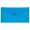 Sichttasche DIN Lang mit Druckknopf neutral