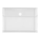 Sichttasche A5 quer mit Dehnfalte neutral