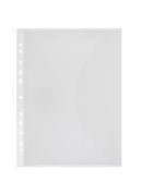 Sichttasche light A4 mit Steckverschluss und Abheftrand NEUTRAL