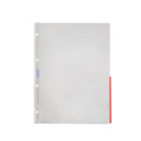 Index Prospekthülle A4 mit System9-Lochung