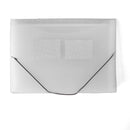 Fächer-Tasche 12er transparent