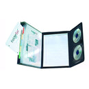 Schreibmappe m 5 Fächern u. Block