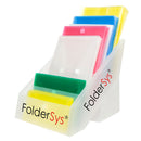 Thekendisplay mit 7 gestuften Fächern